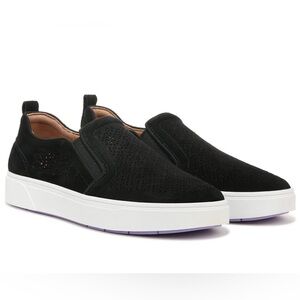 Black Slip-On Women's Shoes
